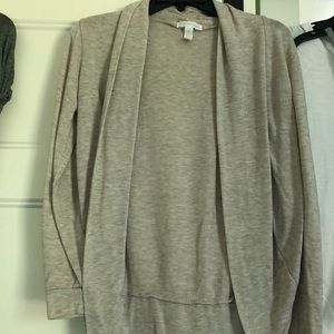Tan cardigan